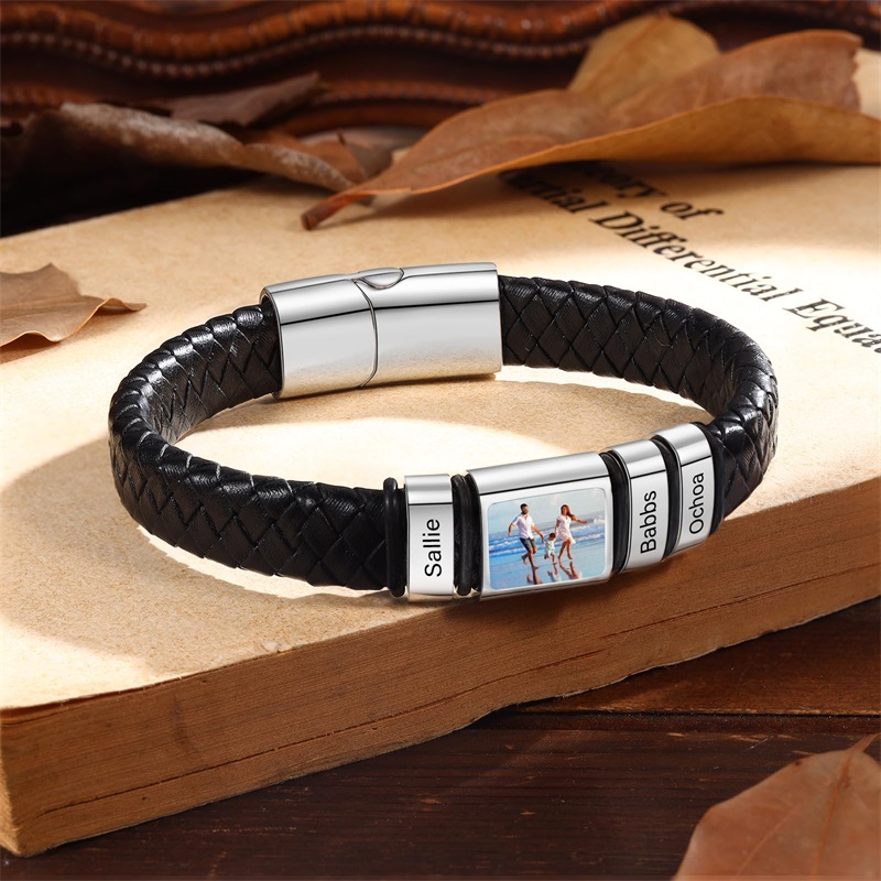 Custom Photo Bracelet for Men  - đánh giá và giá Smartwatch Sports Watches For Men