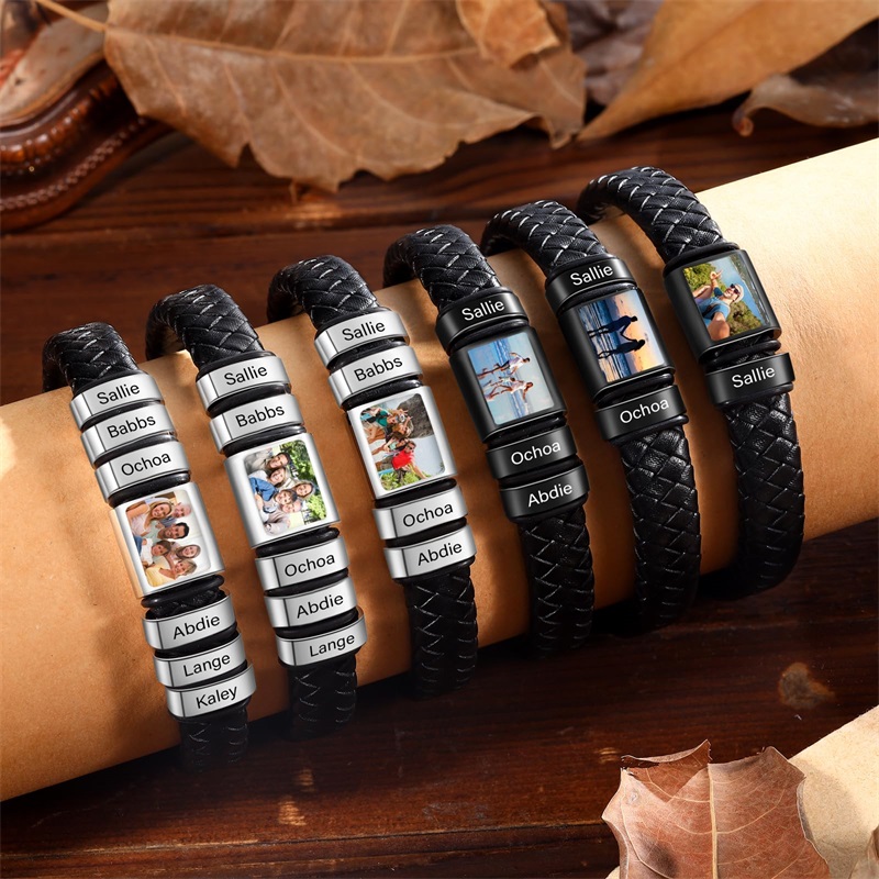 Custom Photo Bracelet for Men  - đánh giá và giá Smartwatch Sports Watches For Men