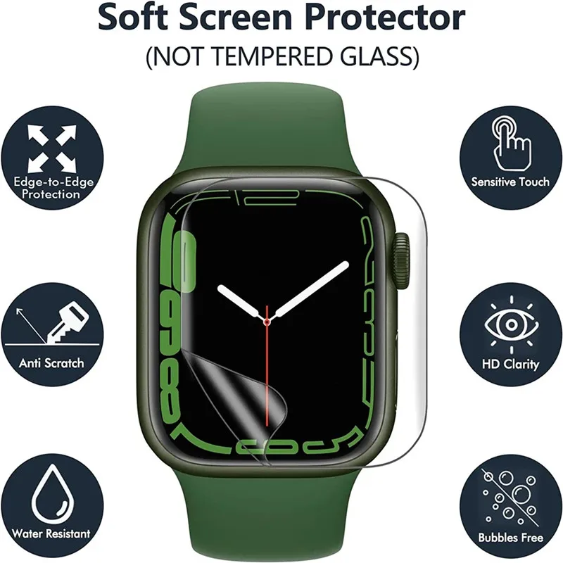 3PCS Hydrogel Film for Apple W - đánh giá và giá Smart Watch Screen Protector