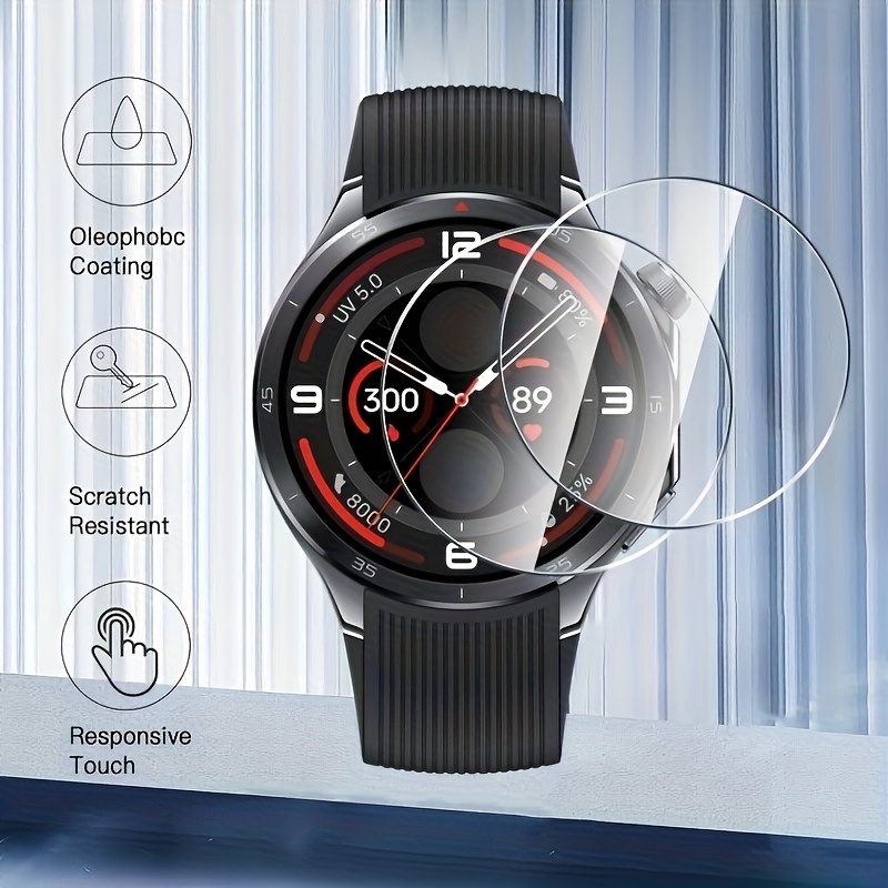 3PCS 9H Tempered Glass Screen  - đánh giá và giá Smart Watch Screen Protector