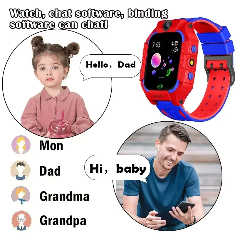 Lenov 5G Child Camera Smart Wa - đánh giá và giá Smartwatch Digital Watches For Kids