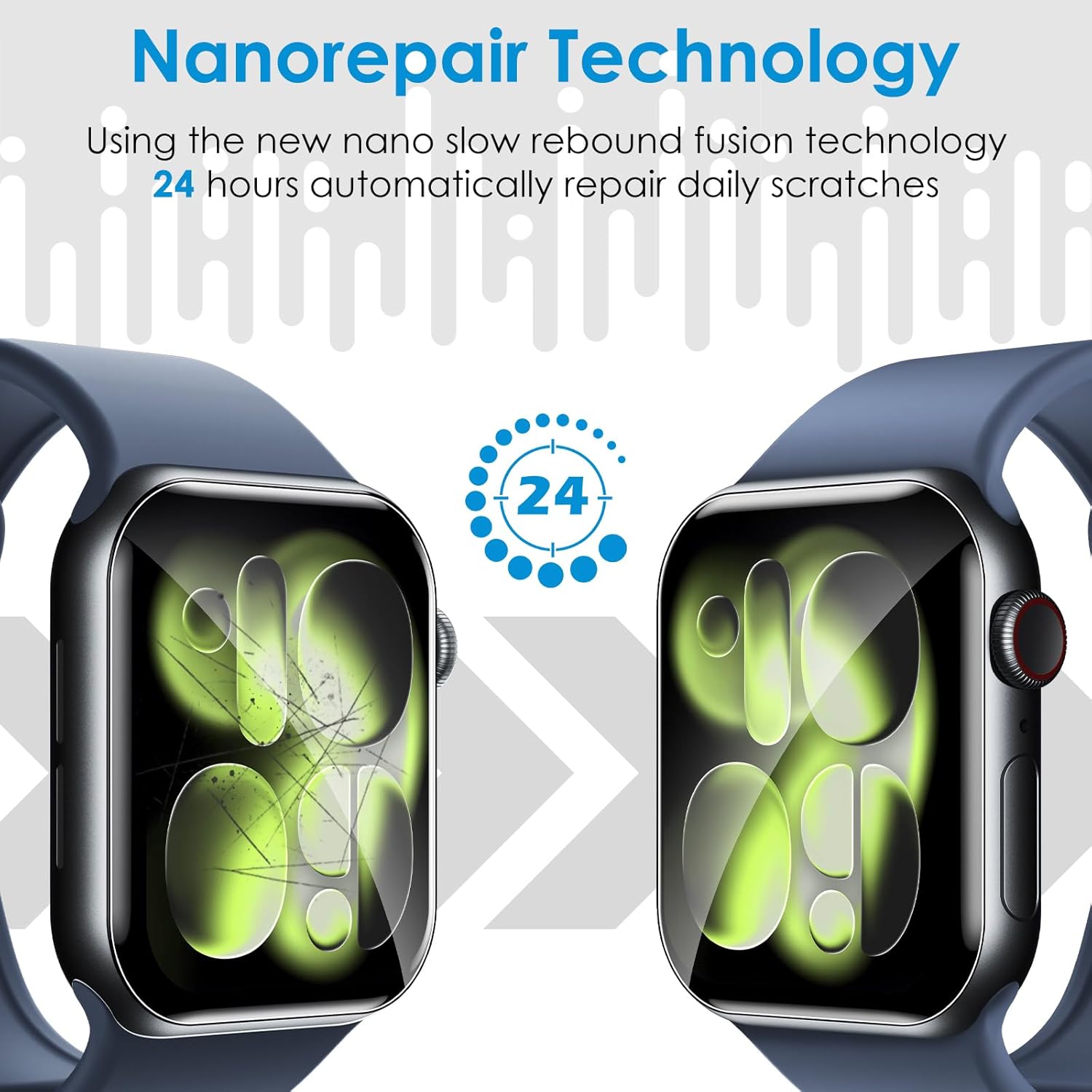 1-10PCS Hydrogel Film for Appl - đánh giá và giá Smart Watch Screen Protector